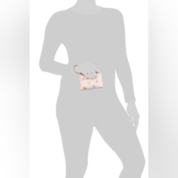 Betsey Johnson Blush & Multi Gummy Bear Wallet with Card Case-NWT - Picture 4 of 5